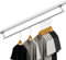 Wonderjune Schrankstange zum Aufhängen an der Decke, Kleiderständer in jedem Winkel, Kleiderstange, Wandhalterung, schräge Deckenlösungen für Dachboden, Schlafzimmer, unter Treppen, Aufbewahrung