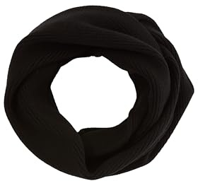 TOM TAILOR Damen 1048060 Loop-Schal aus Rippstrick (1er Pack)