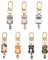 7 Chèques De Chat, Pendentifs Animaux Mignons, Clés De Caricature Créative De Dessins Animés Et Mini Ornements De Sac Amusants.