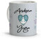 LolaPix Taza personalizada. Yoga accesorios. Deportes mujer. Tazas originales para regalar. Meditacion. Mindfulness. Zen. Gym. Accesorios gimnasio. Fitness. Pilates. Yoga