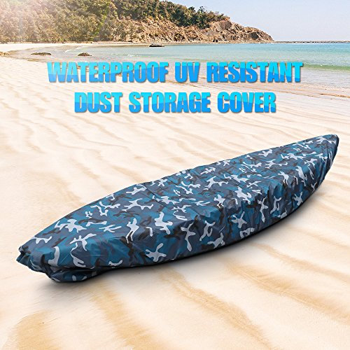 ACAGALA Professionelle Universal Camouflage Kajak Kanu Boot Wasserdicht UV-beständig Staubspeicherabdeckung Schild