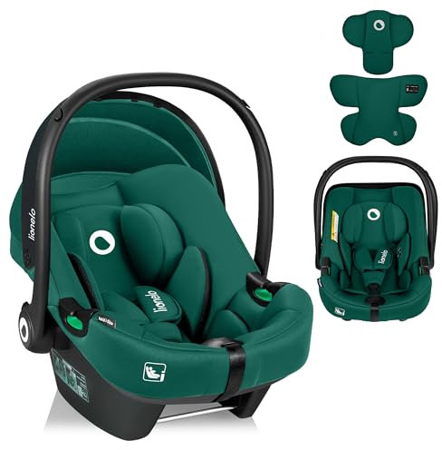 LIONELO ASTRID i-Size Baby Autositz 40-87 cm, Babyschale Gruppe 0+, Rückwärtsgerichtete Montage, 3-Punkt-Sicherheitsgurt Seitenschutz, Sitzeinlage Dri-Seat