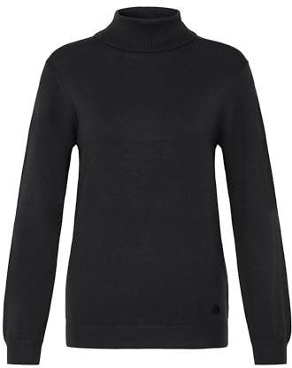 OXMO OXAida Damen Pullover Rollkragenpullover Feinstrickpullover