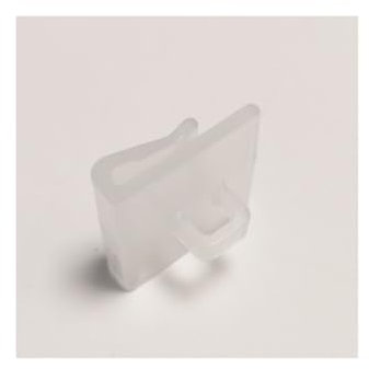 NONAME - Lot de 100 clips crochet faux plafond parallèle - Transparent