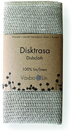 Växbo Lin Spültuch in 100% Leinen. Farbe Weiß. Grösse 33x33 cm