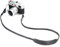 CANPIS Genuine Leather Camera Strap Handmade Shoulder Neck Belt Strap with Shoulder Pad for Nikon Canon Sony Pentax Leica Olympus Fuji DSLR Camera (Black)