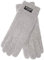 EEM Herren Strickhandschuhe, weiche Wolle, Thinsulate Thermofutter, grau L/XL