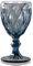 ROSE & TULIPANI MILANO Vintage VETRO BLUE DIAMOND Glas blau Weinglas 250 ml Unitable Glas Gläser Weingläser Eisbecher Wasserglas Longdrinkglas Wasserkrug