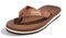 FITORY Homme Confortable Tongs été antidérapante Chaussures de Plage & Piscine Taille Tan 47 EU