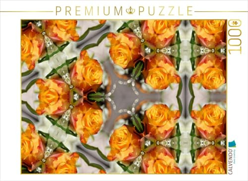 CALVENDO Puzzle Rosentrio | 1000 Teile Lege-Größe 64 x 48 cm Foto-Puzzle für glückliche Stunden