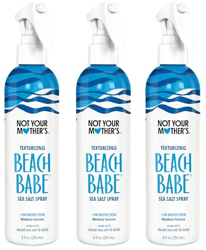 Not Your Mother's Playa Babe Sea Salt Spray (3 Stück) – 8 Fl Oz – Texturierendes Spray für trockenes Haar – verleiht dem Haar Textur und Granulat mit einem matten Finish
