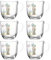 LEONARDO HOME Bambini Avventura Tassen-Set 6-teilig - Kinderbecher mit Motiv aus dickwandigem Glas - Inhalt 280 ml - mikrowellengeeignet, robust - 6er Set mit Motiv Dino, 044424