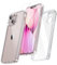 BESINPO für iPhone 13 Hülle Mit Schutzglas, Handyhülle iPhone 13 Stoßfest Militärschutz Kameraschutz Bumper Transparent Case Schutzhülle (Klar)