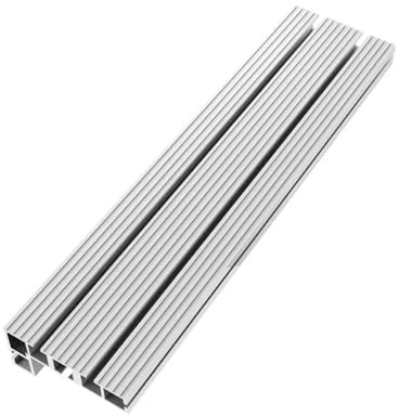 JWOO Aluminium Profile Fence 75 Type Miter Track T-track 30-80CM Sliding Brackets T-Slot T-Slot Table Saw Woodworking Workbench(500mm)