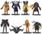 MGKEOUF 8-Piece Action Figures Set: Clock, Camera, Titan, Speaker, TV - Collectibles, Perfect Gifts for Fans & Kids
