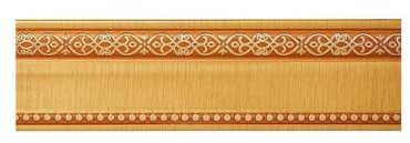 1x Zierleiste Gold 8 cm