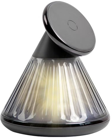 Schreibtischlampe mit kabellosem Ladegerät, magnetische kabellose Ladelampe – 15 W Lampe, Ladestation, kabellose Tischlampe, einstellbare Helligkeit, multifunktionales Design für Wohnzimmer