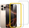 ivoler 2 Piezas Protector Pantalla para iPhone 16 Pro MAX 6.9 Pulgadas, Incluye Marco de Instalación Fácil, Cristal Vidrio Templado Premium