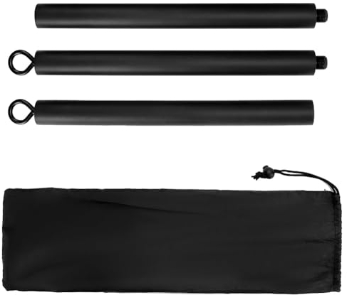 arlote Widerstandsband-Stange, Pilates-Stange, Fitness-Trainingsstange für Krafttraining, Cardio-Übungen – 108 cm