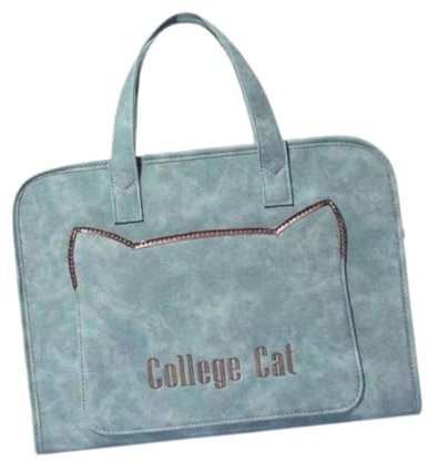Oshhni Sac à bandoulière pour Ordinateur Portable de 16 Pouces, Sacoche pour Ordinateur Portable de Voyage, Bleu