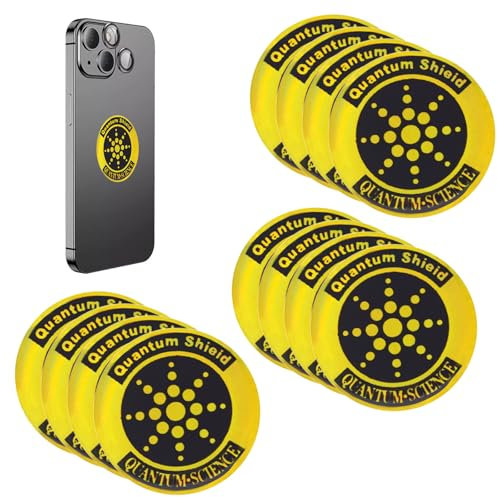XdealCozyxc 12 Pcs Emf Blocker for Phone, Emf Protection Shield Stickers