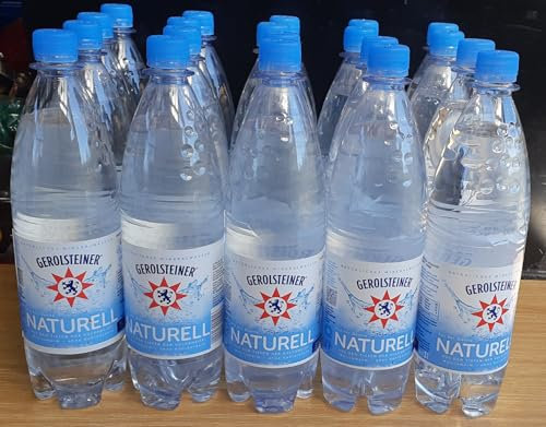Gerolsteiner Naturell Mineralwasser, 20 Flaschen à 1 Liter, inkl. Mehrweg Pfand