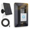 Solar Charger for Ring Doorbell, 2-in-1 with Mount Stand, Compatible with Ring Battery Doorbell 3/4/3 Plus, Ring Battery Doorbell Pro/Plus (2020/2021/2023)