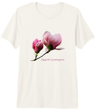 Magnolia Soulangeana Flower Saucer Magnolia Flower Premium T-Shirt