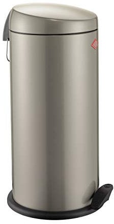 Wesco Tretabfallsammler Capboy Maxi 22 Liter neusilber