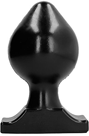All Black mega dicker Analdildo/Analplug - Plug 22.5 cm Länge - Schwarz 12 Inch