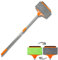 STARLYF Sweep & MOP 5-in-1 Multi-Function Double Action Mop (Dry or Wet) for All Types of Floors and Surfaces