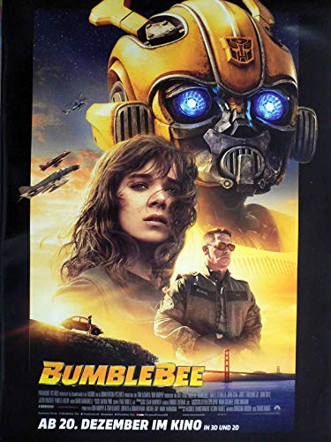 Bumblebee - Hailee Steinfeld - Dylan O?Brien - Filmposter A1 84x60cm gerollt