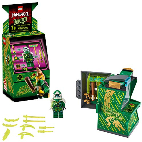 LEGO NINJAGO Lloyd Avatar - Arcade Pod 71716 Mini Arcade Machine Building Kit, New 2020 (48 Pieces)