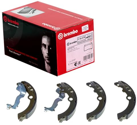 BREMBO Bremsbackensatz S79528 | Kompatibel mit: NISSAN PIXO, SUZUKI ALTO VII