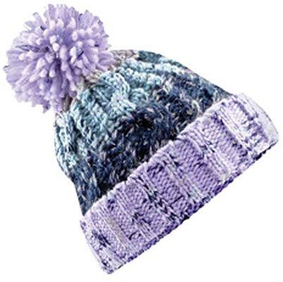 Beechfield Corkscrew Pom Pom Beanie