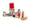 Air Compressor Switch, Double Outlet Tube Alloy Air Compressor Switch Pressure Regulator Valve Fit Part