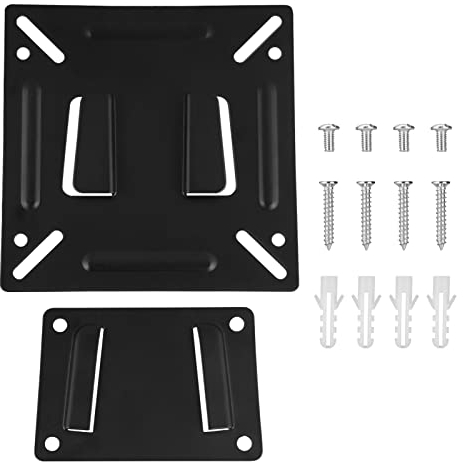 TV Wall Mount Bracket, TV Brackets for Flat Screens 32 Universal Wall TV Mount Holder with Screws for 14-32 Inch LED, LCD, OLEDS Flat Curved TVs