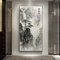 Kuingbhn Chinesische Landschaft Malerei Willkommen Kiefer Poster Print Abstrakte Wandbild Leinwand Home Decoration 50x100cmx1pcs Rahmenlos