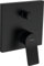 hansgrohe Vivenis Set de finition pour mitigeur bain/douche encastré, noir mat, 75415670