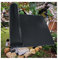 Bâches Souples pour Bassin HDPE Doublure D'étang Noir Membrane de Jardin Épaisseur 0.5mm Étang Liner étanche Peaux D'étang pour Piscine,Jardins aquati,Résistants Aux Déchirures (3×3m)