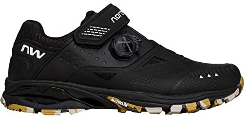Northwave Spider Plus 3 MTB Schuhe, Fahrradschuhe Mountainbike Schwarz 46