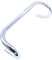Scatto Ultraleggero Lega di Alluminio Parti del Manubrio da Corsa Compatto Stile Vintage 420mm Manubrio per Bici da Strada, d'Argento