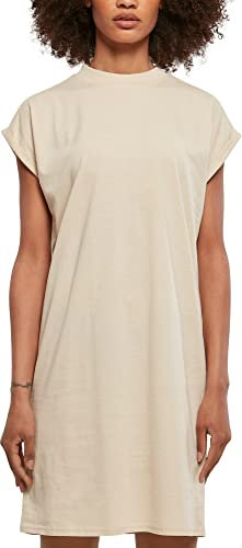 Urban Classics Damen Ladies Turtle Extended Shoulder Dress Kleid, Softseagrass, M EU