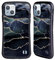 Head Case Designs Licenza Ufficiale UtArt Cielo di Mezzanotte d'Argento Notte Oscura Marmoreo Custodia Cover Ibrida Compatibile con Apple iPhone 14