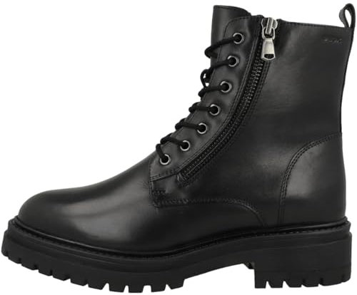 Geox D Iridea D36HRK000, Stivali Donna, Black, 38 EU