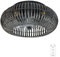 Cecotec Ventilador de Techo con Luz de diseño EnergySilence LampAero 600 Natural DarkWood motor DC 20W, Luz LED, 5 aspas 11 pulgadas, control remoto, 3 velocidades, temporizador y modo winter/summer