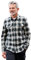 Mountain Warehouse Trace Mens Flannel Long Sleeve Shirt - Lightweight & Breathable Casual Checks Shirt in 100% Cotton with Buttoned Front Pockets - for Travel & Walking Dark Green 4XL