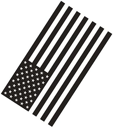 VICASKY 6st Amerikanische Flagge Auto Aufkleber Us Flagge Usa-flaggen Aufkleber Für Autofenster Laptop-aufkleber 4. Juli Aufkleber Amerika-aufkleber Uns Fahnen Pvc Schließfach Einzigartig