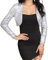 Vatocu Damen Glänzend Jacke Pailletten Cardigan Bolero Tops Strickjacke Offen Langarm Kurz Oberteile