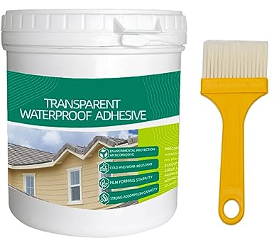 Transparenter Wasserdichter Beschichtungsmittel, 300g Invisible Waterproof Agent, Wasserdichte Isolierversiegelung, Dichtmasse Wasserdicht Für Badezimmer, Toilette, Fliesen, Wände, Dach